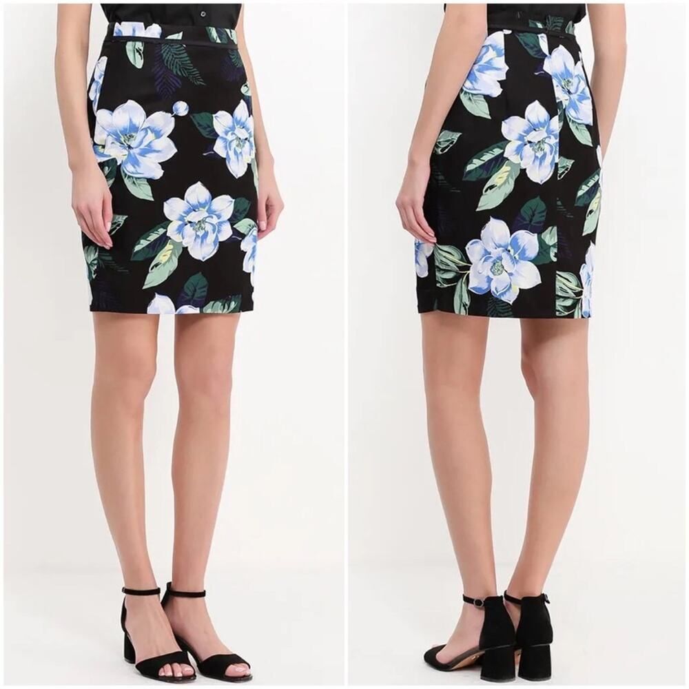 NWT Banana Republic Tropical Floral Pencil Skirt